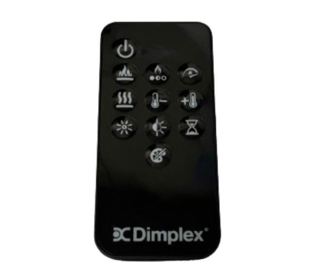 Dimplex Replacement Remote Control for PLF (Multi-Fire Slim) Series Electric Fireplace (All Models)