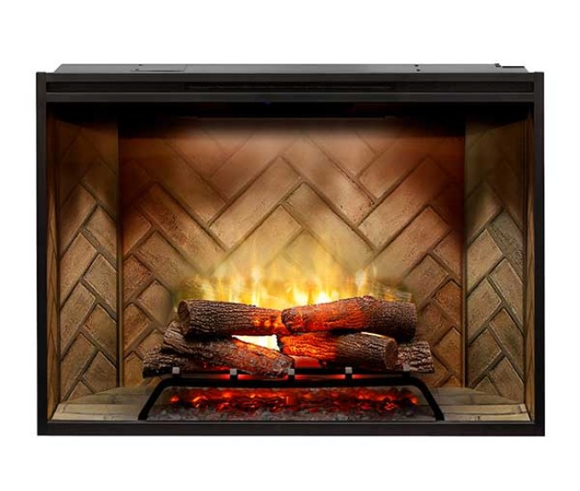 Dimplex Revillusion 42-inch Built-in Firebox with Glass Pane and Plug Kit (RBF42-FG)