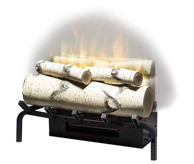 Dimplex Revillusion 25-inch Plug-In Log Set With Birch Logs