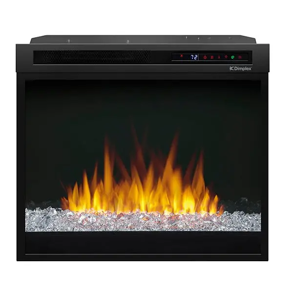 Dimplex Multi-Fire XHD 28-inch Plug-in Electric Firebox with Acrylic Ember  Media Bed